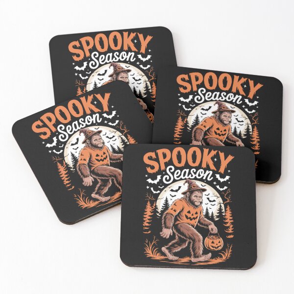 Item preview, Spooky Funny Bigfoot Halloween Pumpkin Fall Autumn designed and sold by blueyeeti.