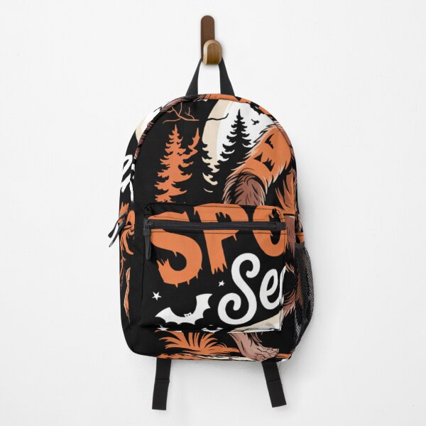 Item preview, Spooky Funny Bigfoot Halloween Pumpkin Fall Autumn designed and sold by blueyeeti.