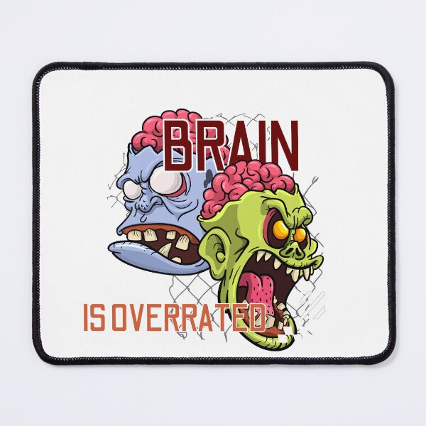 Item preview, Brain Is Overrated Cute Witch Halloween Witch Hat Spooky Season Urban Street Wear designed and sold by UrbanStitchCreations.