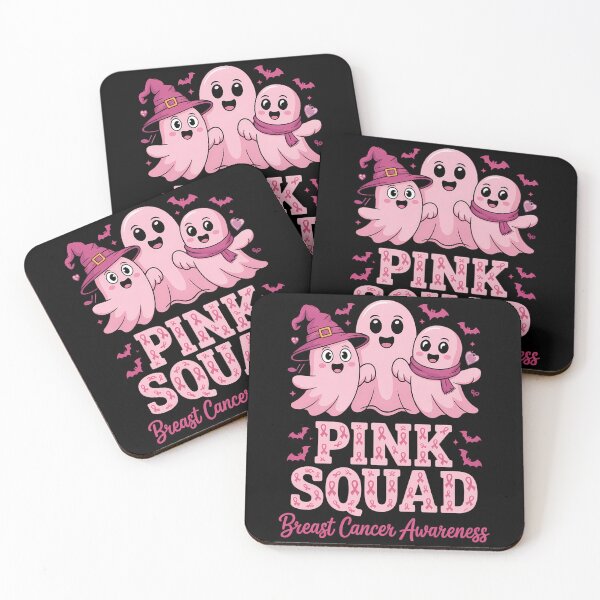 Item preview, Spooky Halloween Breast Cancer Awareness Ghost designed and sold by blueyeeti.