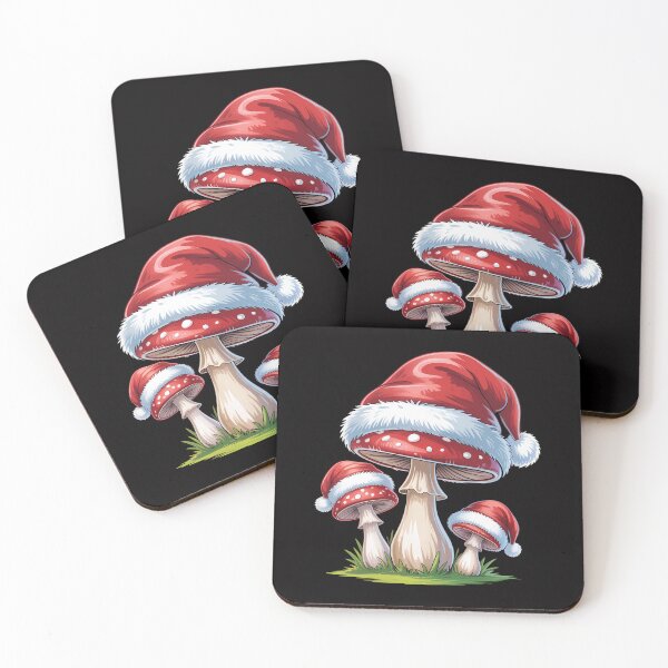 Item preview, Mushroom Lover Gift Santa Hat Mushroom Christmas designed and sold by August4Laughs25.
