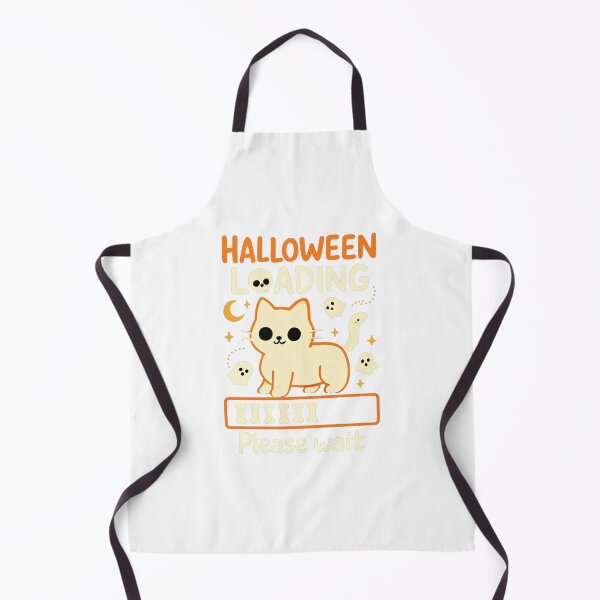 Item preview, Cute Halloween Cat with Ghosts and Moon designed and sold by RuweisVibes.