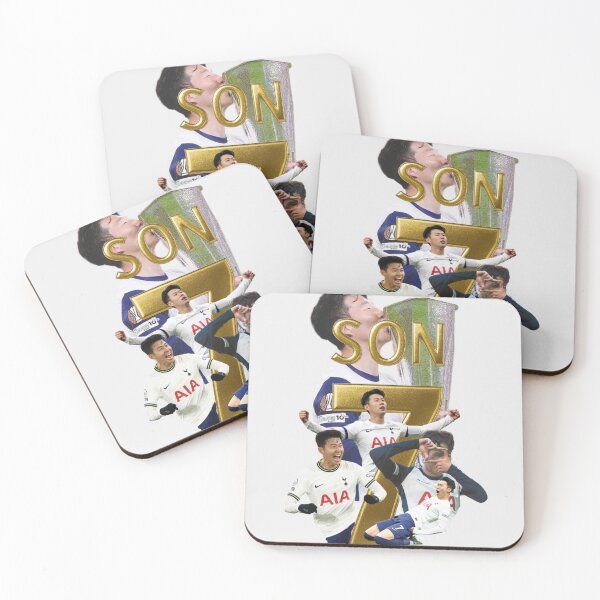 Item preview, Son Heung-min Tottenham Tribute – Gold Name & Number Design designed and sold by Kings Clothing.