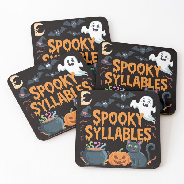 Item preview, Spooky syllables designed and sold by Tom-Apex-Art.