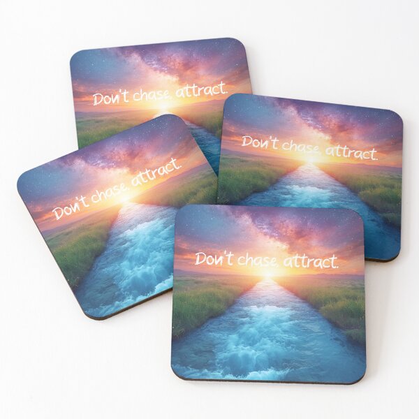Item preview, Don't chase, attract  designed and sold by LaughandLaugh.