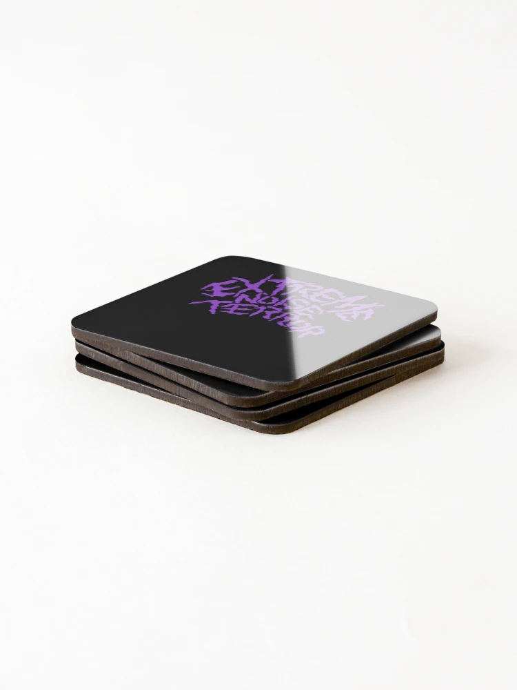 Thumbnail 4 of 5, Coasters (Set of 4), Extreme Noise Terror Band designed and sold by BrodieBouges.