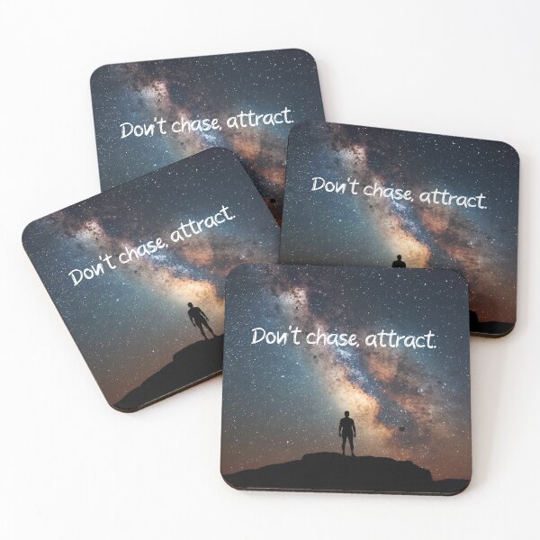 Item preview, Don't chase, attract  designed and sold by LaughandLaugh.