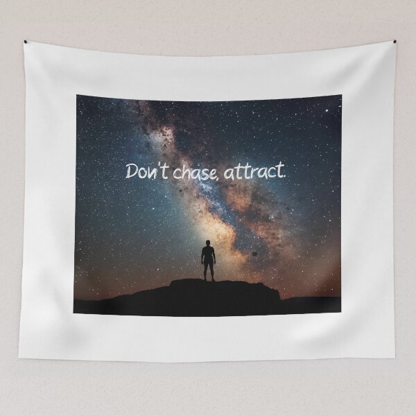 Item preview, Don't chase, attract  designed and sold by LaughandLaugh.