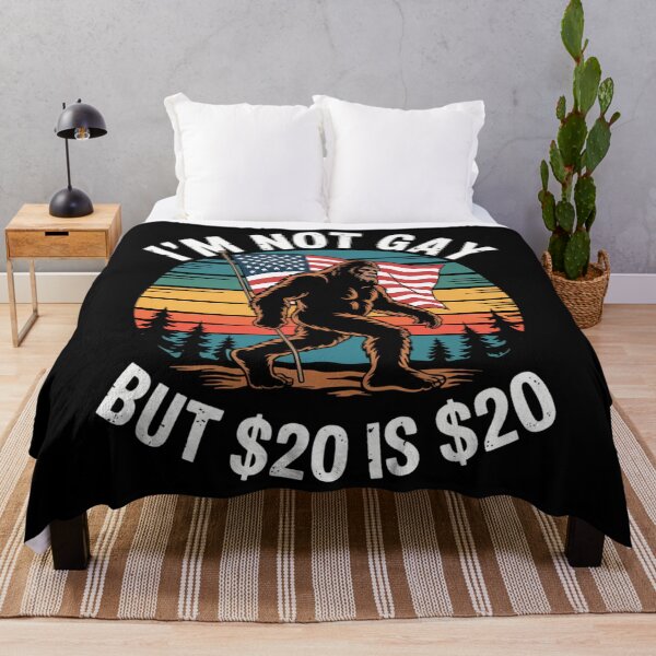 Item preview, USA Flag Bigfoot Funny Meme Joke designed and sold by blueyeeti.