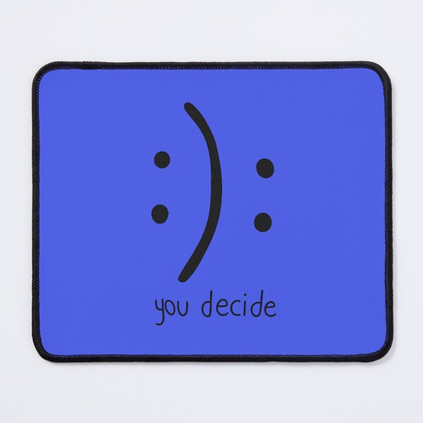 Item preview, Happy or Sad – You Decide Optical Illusion Face Design designed and sold by TeeHatch.