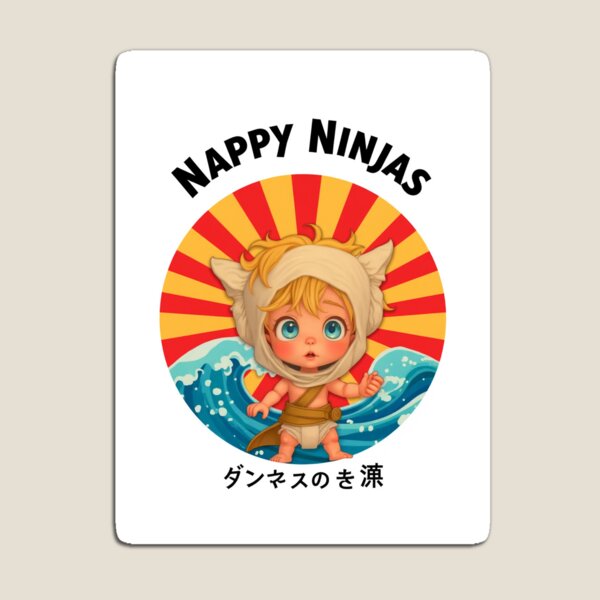 Item preview, Nappy Ninjas designed and sold by NappyNinjas.