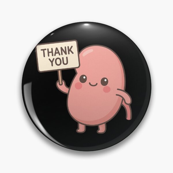 Item preview, Kidney Transplant - cute kidney designed and sold by DamioPolArt.