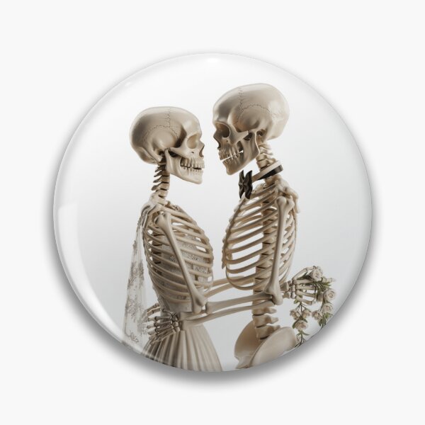 Item preview, Eternal Love Skeleton Couple designed and sold by ArtQueen777.