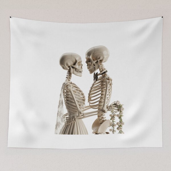 Item preview, Eternal Love Skeleton Couple designed and sold by ArtQueen777.