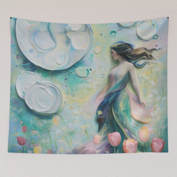 Item preview, Breeze Among Whispered Blooms   designed and sold by Jlbcartgallery.
