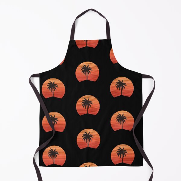 Item preview, Minimalist Sunset Palm – Tropical Tranquility Silhouette Art designed and sold by PixelVibe782.