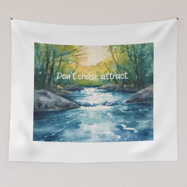 Item preview, Don't chase, attract  designed and sold by LaughandLaugh.