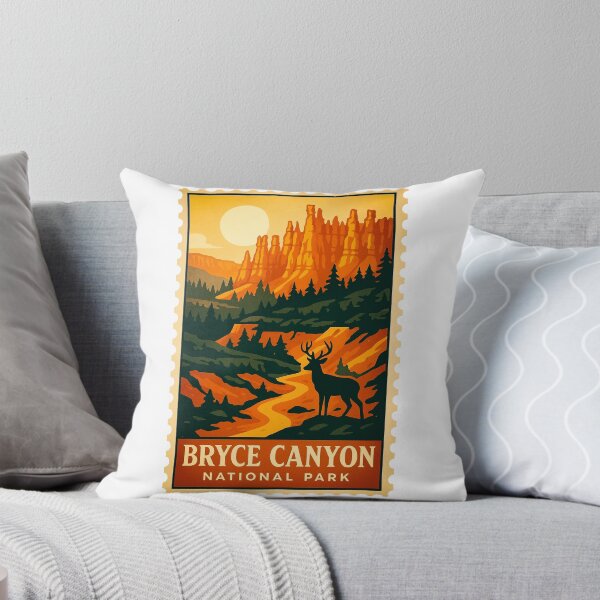 Item preview, Vintage Stamp Bryce Canyon National Park Utah designed and sold by astriebatik.