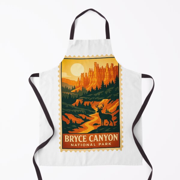 Item preview, Vintage Stamp Bryce Canyon National Park Utah designed and sold by astriebatik.