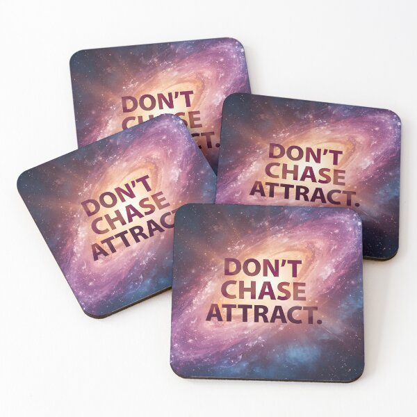 Item preview, Don't chase, attract  designed and sold by LaughandLaugh.