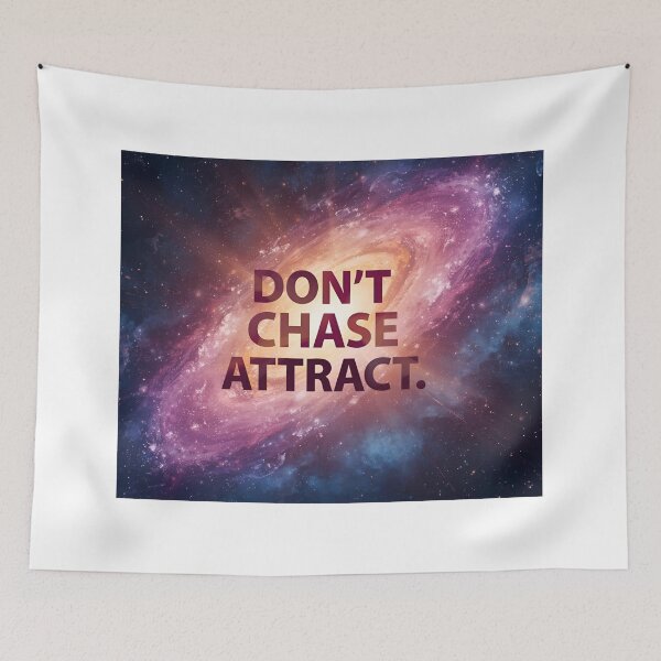 Item preview, Don't chase, attract  designed and sold by LaughandLaugh.