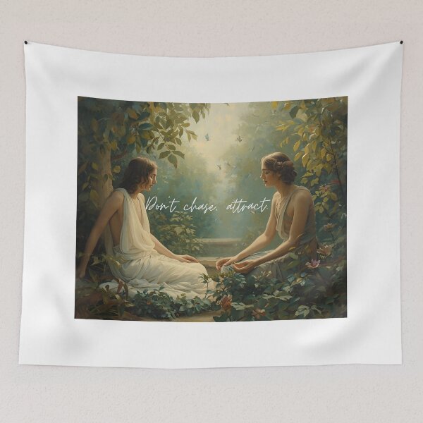 Item preview, Don't chase, attract  designed and sold by LaughandLaugh.