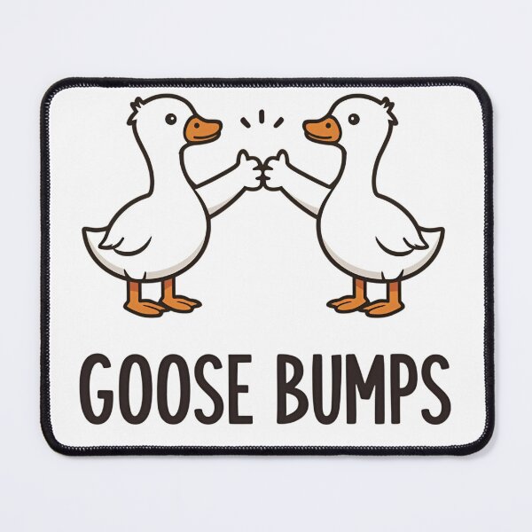 Item preview, Cute Goose Bumps Funny Fist Bump designed and sold by ArtSparkCo.