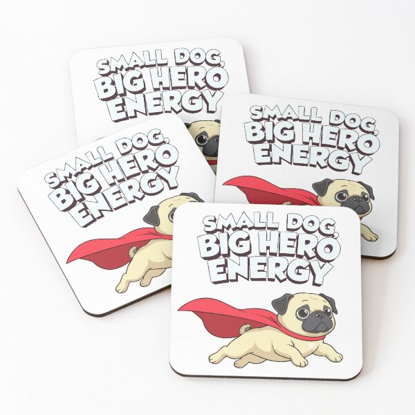Item preview, Small Dog, Big Hero Energy designed and sold by Tong4130.