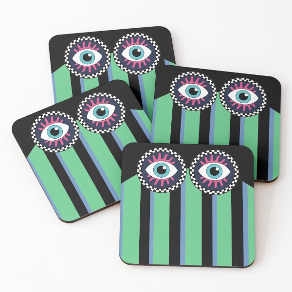 Item preview, Green and blue stripey designed and sold by GasconyPassion.