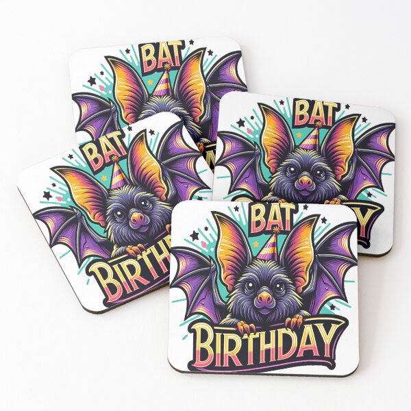 Item preview, Bat birthday designed and sold by Fastokart.