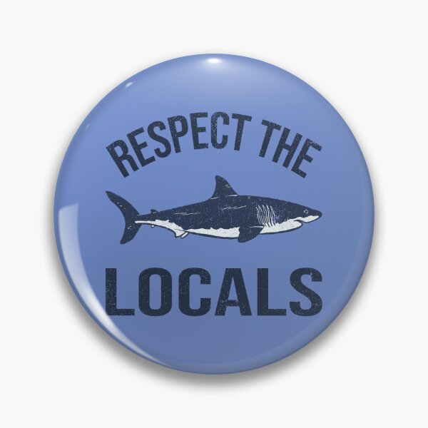 Item preview, Shark Lover - Respect Locals IV designed and sold by Lemon Pepper.