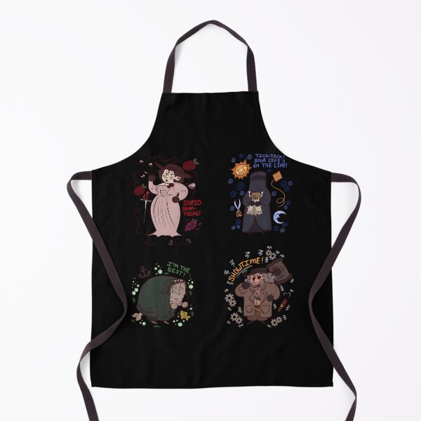 Item preview, Resident Evil Village Stickers (The Four Lords) designed and sold by clarepaulaji64.