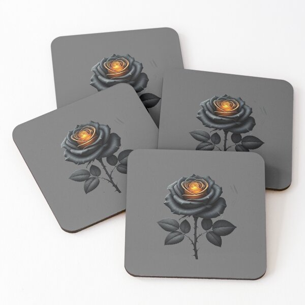 Item preview, Burning Rose – The Light Within Darkness designed and sold by PixelVibe782.