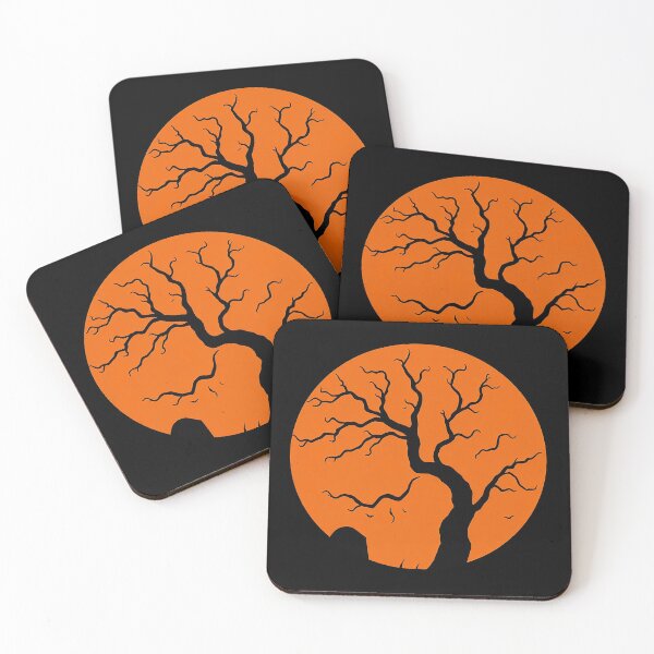 Item preview, Moon design and a spooky tree in Halloween designed and sold by Merrylands Artshop.