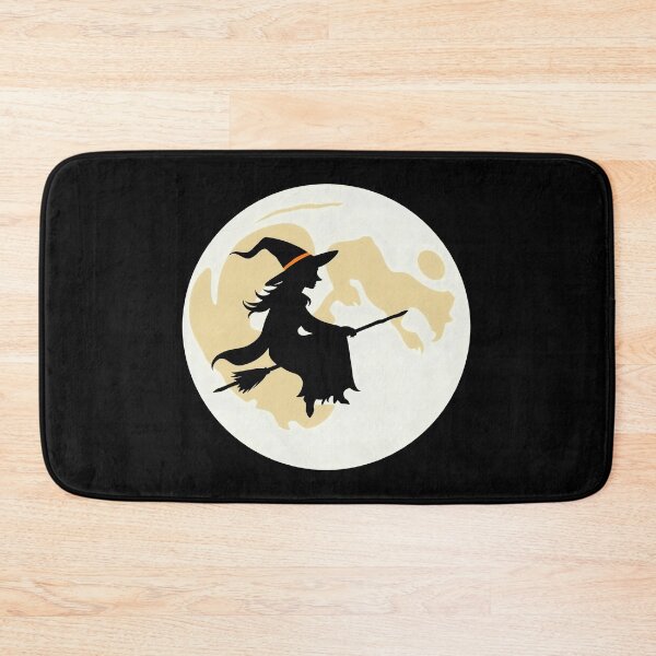Item preview, Spooky witch and the moon design for Halloween designed and sold by Merrylands Artshop.