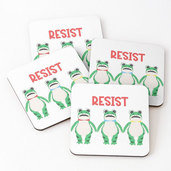 Artikelvorschau, Portlandfrosch - Resist entworfen und verkauft von gear-posters.