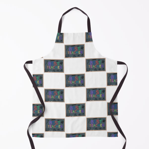 Item preview, Best Teacher chalkboard colorful designed and sold by Designovas.