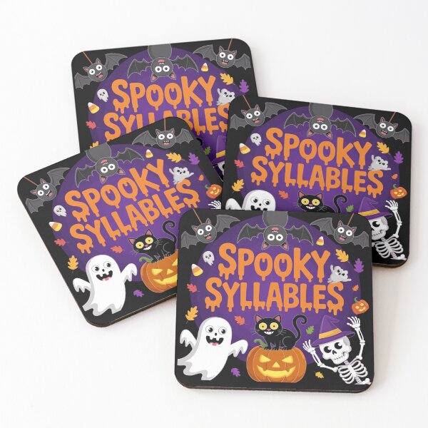Item preview, Spooky syllables designed and sold by Tom-Apex-Art.