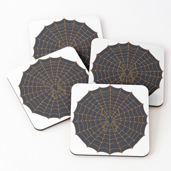 Item preview, Spider web and spider design for Halloween designed and sold by Merrylands Artshop.
