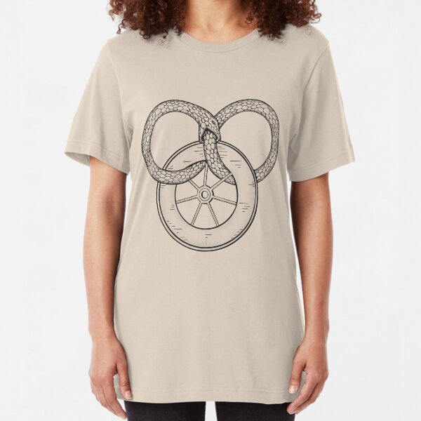 The Snake and the Wheel Slim Fit T-Shirt