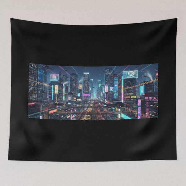 Item preview, Crowded City of the Future  designed and sold by HobbyShopForYou.