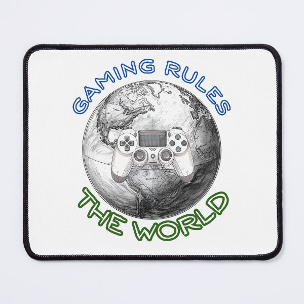 Item preview, Gaming Rules the World designed and sold by RonPaulHappyGamer.