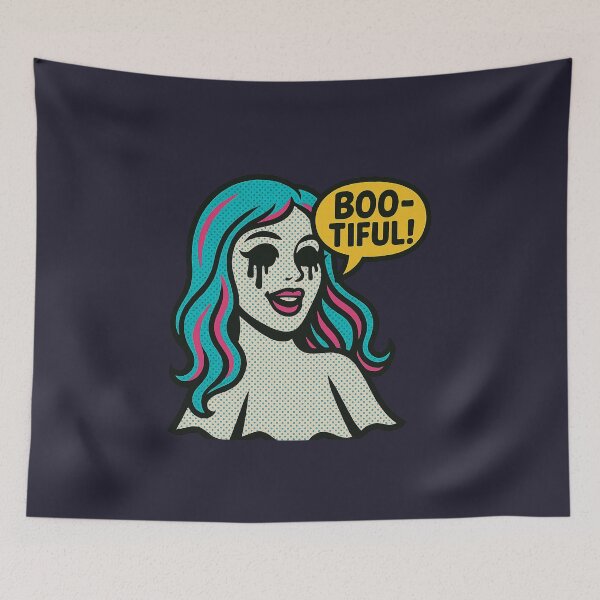 Item preview, Boo-tiful! – Pop Art Ghost Girl designed and sold by Bratak.