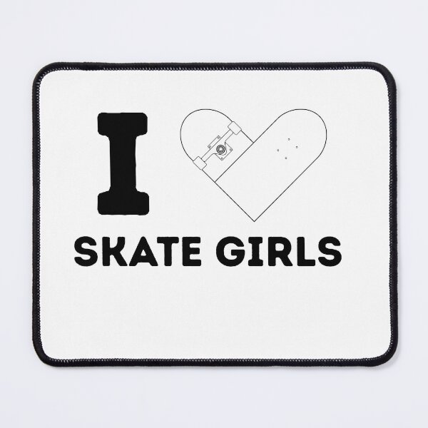 Item preview, I love skate girls designed and sold by TeeSpotz.