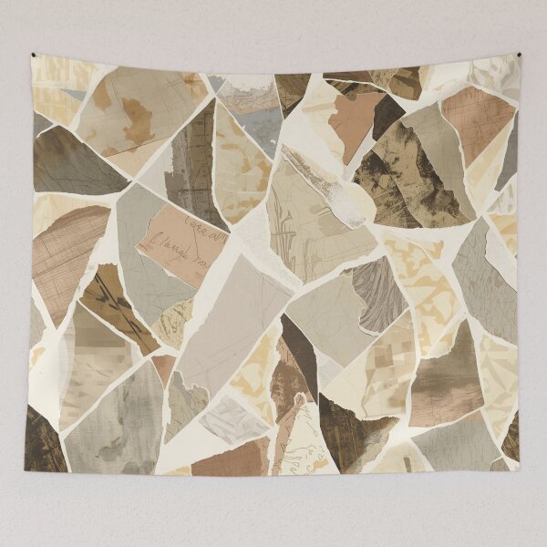 Item preview, Recycled Collage Shard Mosaic 1 designed and sold by Tom-Johnson.