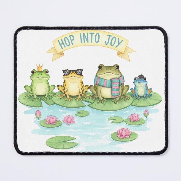 Item preview, Playful Watercolor Frogs Sticker with Joyful Pastel Design designed and sold by DiNata.
