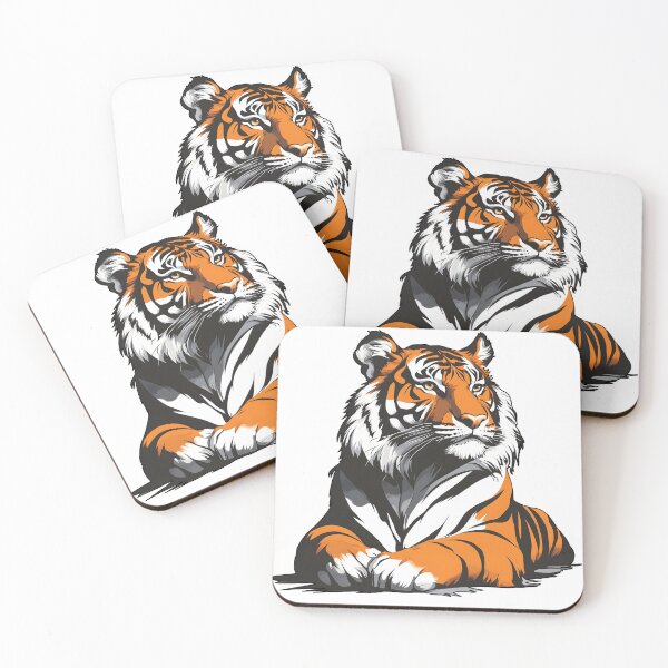 Item preview, Brave Looking Tiger designed and sold by Anicue.