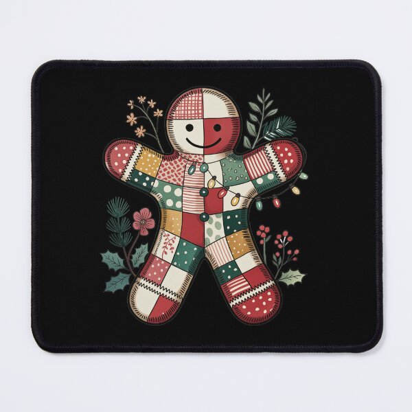 Item preview, Patchwork Christmas Gingerbread designed and sold by jkrphoto.