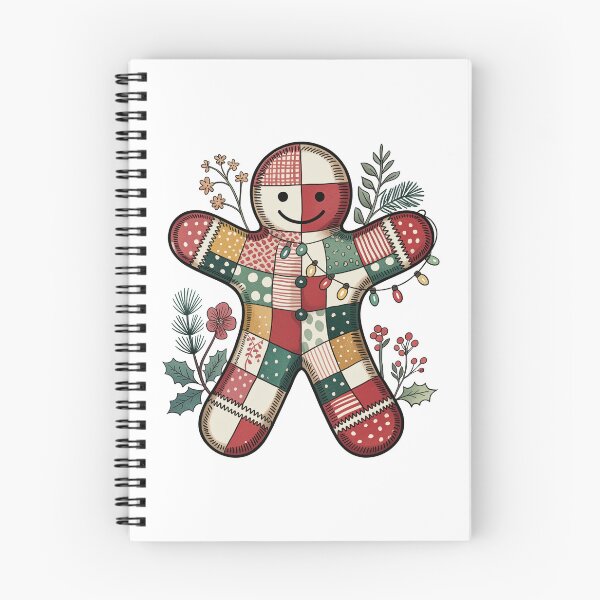 Item preview, Patchwork Christmas Gingerbread designed and sold by jkrphoto.