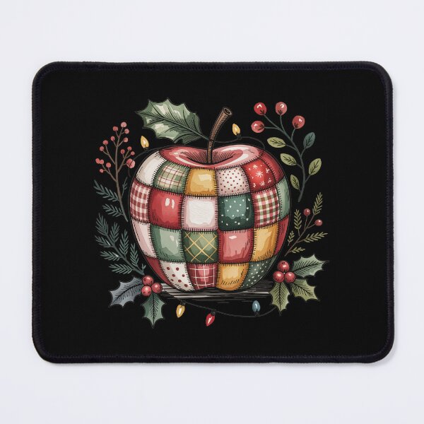 Item preview, Patchwork Christmas Apple designed and sold by jkrphoto.